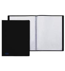 Portalistini personalizzabile Sviluppo - buccia - PP - 22 x 30 cm - 100 buste - nero - Favorit