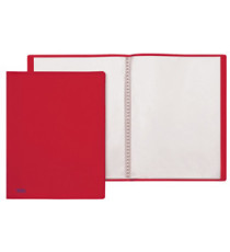 Portalistini Sviluppo - buccia - PP - 22 x 30 cm - 40 buste - rosso - Favorit