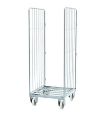 Roll container - 2 sponde laterali - con cinghia - 70 x 80 x 179 cm - Tecnotelai
