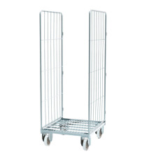 Roll container - 2 sponde laterali - con cinghia - 70 x 80 x 179 cm - Tecnotelai