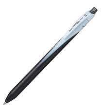 Roller a scatto Energel Slim - punta 0,7 mm - nero - Pentel - value pack 20+4 pezzi