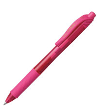 Roller a scatto Energel X BL 107  - punta 0,7mm - astuccio 4 colori assortiti - Pentel