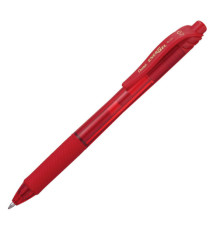 Roller a scatto Energel X BL107 - punta 0,7mm - rosso  - Pentel
