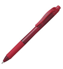 Roller a scatto Energel X Click BL110 - punta 1,0mm - rosso  - Pentel