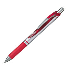Roller a scatto Energel XM Click - punta 0,7 mm - rosso  - Pentel