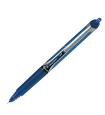Roller a scatto Hi Tecpoint V7 RT - punta 0,7mm - blu  - Pilot