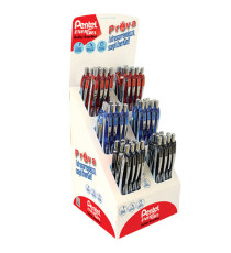 Roller Energel XM - punta 0,7 mm - colori assortiti - Pentel - expo 48 pezzi