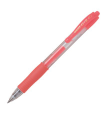 Roller gel a scatto G-2 - punta 0,7mm - rosso neon - Pilot