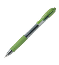 Roller gel a scatto G-2 - punta 0,7mm - verde chiaro - Pilot