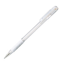 Roller Gel Hybrid Grip Luna K118 - punta 0,8mm - bianco  - Pentel