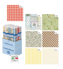 Rotoli Cartarivesto Rex Taco - lavabile - 49 x 300 cm - colori assortiti - Rex Sadoch - conf. 20 pezzi