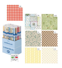 Rotoli Cartarivesto Rex Taco - lavabile - 49 x 300 cm - colori assortiti - Rex Sadoch - conf. 20 pezzi