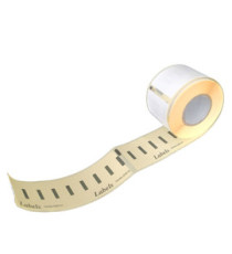 Rotolo 1000 etichette LW serie 450 - multiuso removibili - 32 x 57 mm - bianco