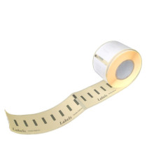 Rotolo 1000 etichette LW serie 450 - multiuso removibili - 32 x 57 mm - bianco