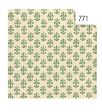 Rotolo Cartarivesto Rex 58 - lavabile - 50 x 500 cm - giglio verde - Rex Sadoch