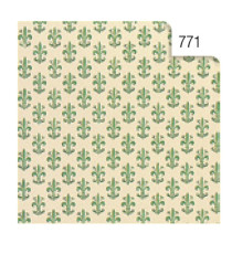 Rotolo Cartarivesto Rex 58 - lavabile - 50 x 500 cm - giglio verde - Rex Sadoch