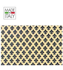 Rotolo Cartarivesto Rex Taco - lavabile - adesivo - 49 x 300 cm - giglio blu - Rex Sadoch