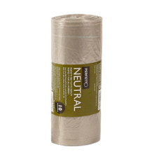 Sacchi per rifiuti Classic - 70 x 110 cm - 116 L - 20 micron - trasparente - Perfetto - rotolo da 10 sacchetti
