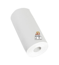 Rotolo per POS - 57 mm x 8,5 m - 48 gr - diametro esterno 25 mm - senza anima - carta termica BPA free - Sabacart - blis