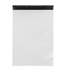 Sacchetto - per corrieri - 60 x 90 x 5 cm - PE - bianco - conf. 50 pezzi