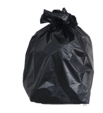 Sacchi - 72 x 110 cm - 110 L - 47 micron - MDPE/HDPE - nero - Rolsac - scatola 200 pezzi