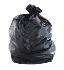 Sacchi - 90 x 120 cm - 130 L - 50 micron - MDPE/HDPE - nero - Rolsac - scatola 200 pezzi