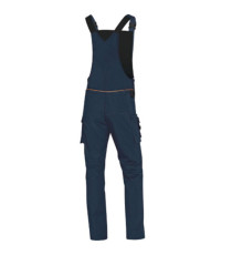 Salopette da lavoro Mach 2 Corporate - tela/poliestere/cotone - taglia L - blu/nero - Deltaplus
