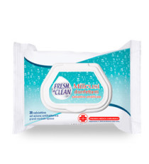 Salviette disinfettanti antibatteriche milleusi - Fresh&Clean - busta da 20 pezzi