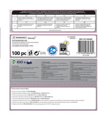 Salviette multisuperfici igienizzanti - biodegradabili - Cif - conf. 100 pezzi