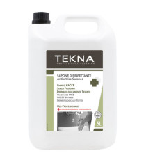 Sapone disinfettante - senza profumo - 5 lt - Tekna