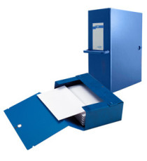 Scatola archivio Big 120- con maniglia - dorso 12 cm - 25 x 35 cm - blu - Sei Rota