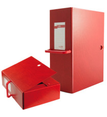 Scatola archivio Big 200 - con maniglia - dorso 20 cm - 25 x 35 cm - rosso - Sei Rota