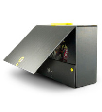 Scatola archivio Big Next - dorso 12 cm - 25 x 35 cm - nero/nero - Sei Rota