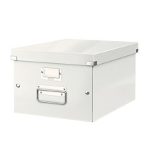 Scatola archivio Click & Store - 28,1 x 20 x 37cm (A4) - bianco - Leitz