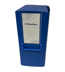 Scatola archivio con maniglia - dorso 16 cm - 25 x 35 cm - blu - Starline
