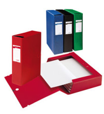Scatola archivio Scatto - dorso 12 cm - 25 x 35 cm - nero - Sei Rota