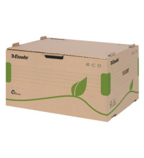 Scatola container EcoBox - 34 x 43,9 x 25,9 cm - apertura laterale - Esselte