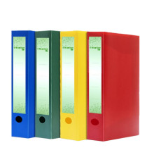 Scatola progetto Eco - 25 x 35 cm - dorso 40 mm - giallo - Starline