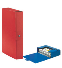 Scatola progetto Eurobox - dorso 6 cm - 25 x 35 cm - rosso - Esselte