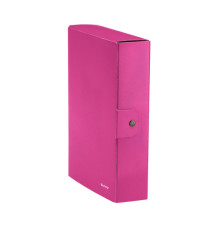 Scatola progetto WOW - dorso 8 cm - fucsia metallizzato - Leitz