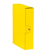Scatola progetto WOW - dorso 8 cm - giallo - Leitz