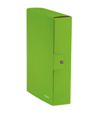 Scatola progetto WOW - dorso 8 cm - verde lime - Leitz