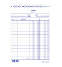 Schede - 2 colonne - 15 x 10,5 cm verticale - Edipro - conf. 100 pezzi