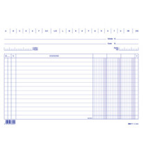 Schede - 3 colonne - 17 x 24 cm orizzontale - Edipro - conf. 100 pezzi
