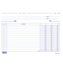 Schede - 3 colonne - 17 x 24 cm orizzontale - Edipro - conf. 100 pezzi