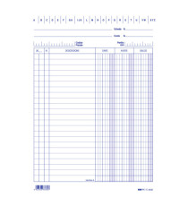 Schede - dare/avere/saldo - 21 x 15 cm - Edipro - conf. 100 pezzi
