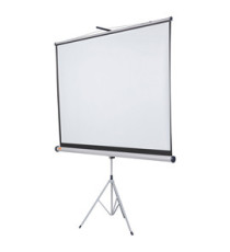 Schermo di proiezione su treppiede - formato 4:3 - 175 x 133 cm - Nobo