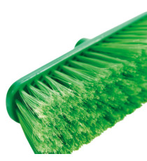 Scopa Alma - per interni - verde - 33 x 7,5 x 11,5cm - PPL/PVC - PerfettoFactory