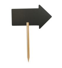 Silhouette Board Sticks - forma freccia - 67 x 49,2 cm - nero - Securit