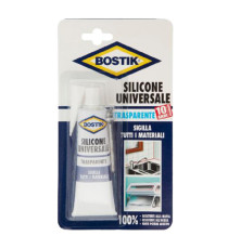 Silicone Universale - 60 ml - trasparente - Bostik